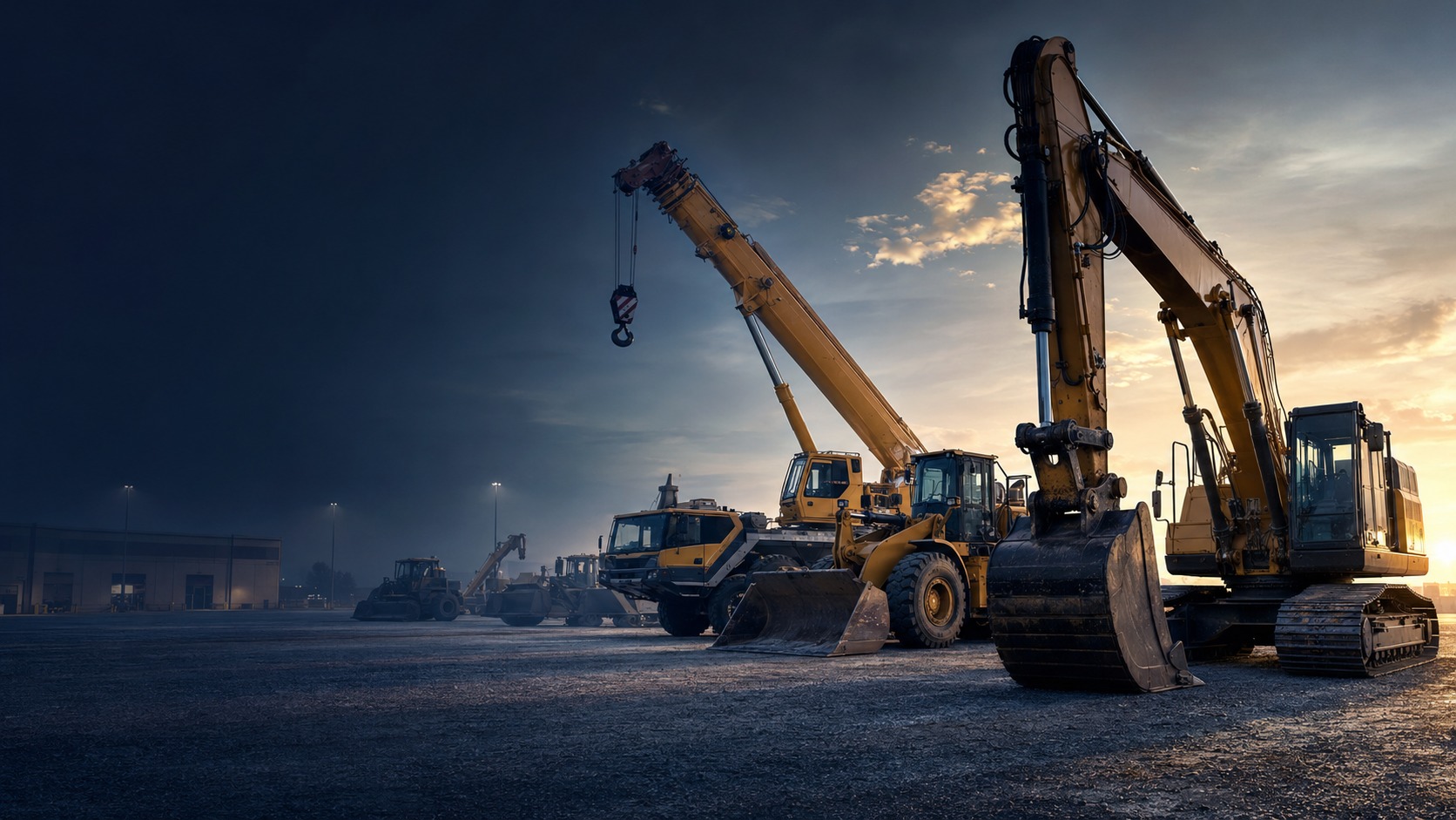 Heavy equipment fleet staged for nationwide STFE deployment
